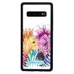 كفر جلاكسي اس 10 بلس بتصميم حمار وحشي ملون