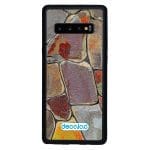 كفر جلاكسي اس 10 بلس بتصميم صخور ملونه