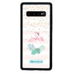 كفر جلاكسي اس 10 بلس بتصميم طائر الفلامنجو