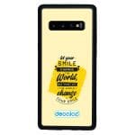 كفر جلاكسي اس 10 بلس بتصميم عبارات انجليزيه