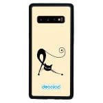 كفر جلاكسي اس 10 بلس بتصميم قطه كرتونيه