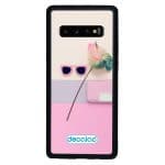 كفر جلاكسي اس 10 بلس بتصميم ورد مميز