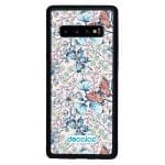 كفر جلاكسي اس 10 بلس بتصميم ورود وفراشات