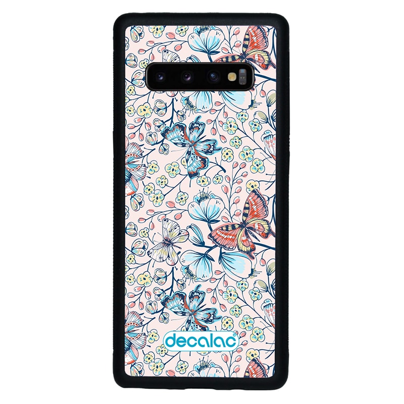 كفر جلاكسي اس 10 بلس بتصميم ورود وفراشات كفر جلاكسي اس 10 بلس بتصميم ورود وفراشات