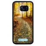 كفر جلاكسي اس 7 ايدج بتصميم أوراق الخريف