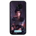 كفر جلاكسي اس 7 ايدج بتصميم الشرطيه جيل فالنتاين  رزدنت ايفل 3