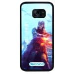 كفر جلاكسي اس 7 ايدج بتصميم الفتاة المحاربة باتلفيلد 1