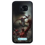 كفر جلاكسي اس 7 ايدج بتصميم القتال ضد سبايدر مان