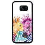 كفر جلاكسي اس 7 ايدج بتصميم حمار وحشي ملون