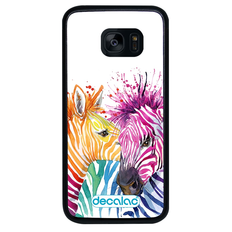 كفر جلاكسي اس 7 ايدج بتصميم حمار وحشي ملون كفر جلاكسي اس 7 ايدج بتصميم حمار وحشي ملون