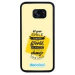 كفر جلاكسي اس 7 ايدج بتصميم عبارات انجليزيه