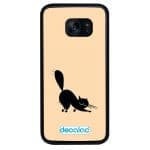 كفر جلاكسي اس 7 ايدج بتصميم قط اسود