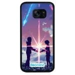 كفر جلاكسي اس 7 ايدج بتصميم لحظه اللقاء انمي أسمك