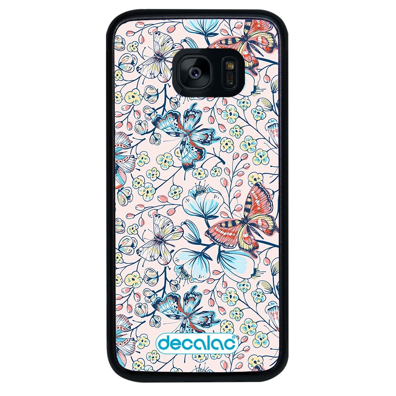 كفر جلاكسي اس 7 ايدج بتصميم ورود وفراشات كفر جلاكسي اس 7 ايدج بتصميم ورود وفراشات