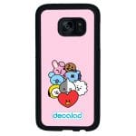 كفر جلاكسي اس 7 بتصميم بتس شخصيات BT21