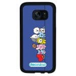 كفر جلاكسي اس 7 بتصميم خط السعادة شخصيات BT21