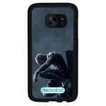 كفر جلاكسي اس 7 بتصميم سبايدر مان الاسود