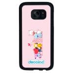 كفر جلاكسي اس 7 بتصميم شخصيات BT21 المحبوبة