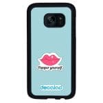 كفر جلاكسي اس 7 بتصميم شفاه جذابه