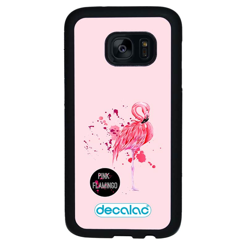 كفر جلاكسي اس 7 بتصميم فلامنجو وردي كفر جلاكسي اس 7 بتصميم فلامنجو وردي