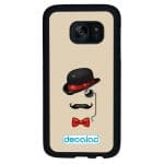 كفر جلاكسي اس 7 بتصميم قبعة وشوارب