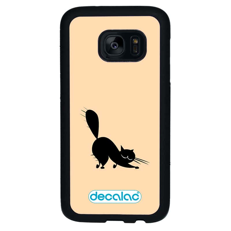 كفر جلاكسي اس 7 بتصميم قط اسود كفر جلاكسي اس 7 بتصميم قط اسود