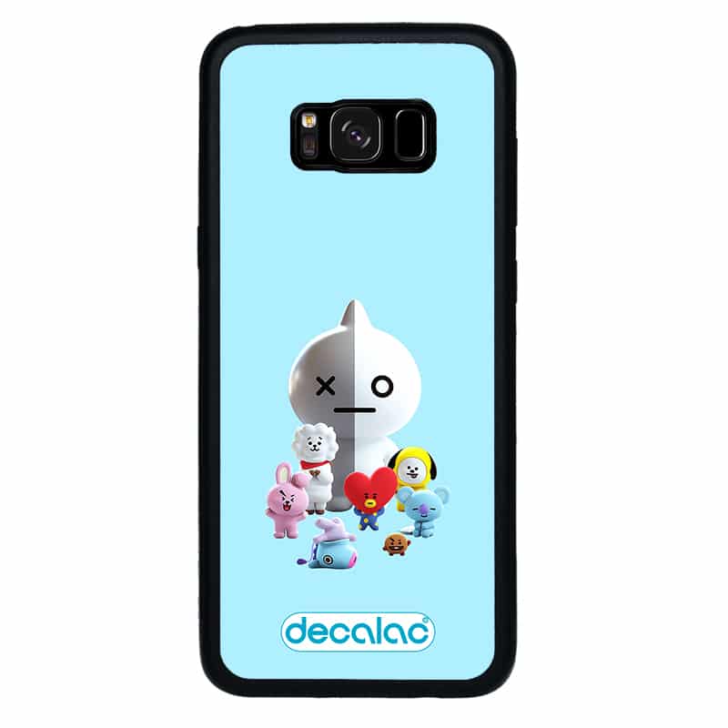 كفر جلاكسي اس 8 بتصميم آرمي بتس شخصيات BT21 كفر جلاكسي اس 8 بتصميم آرمي بتس شخصيات BT21