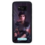 كفر جلاكسي اس 8 بتصميم الشرطيه جيل فالنتاين  رزدنت ايفل 3