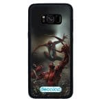 كفر جلاكسي اس 8 بتصميم القتال ضد سبايدر مان