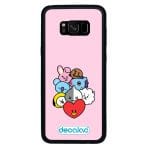 كفر جلاكسي اس 8 بتصميم بتس شخصيات BT21