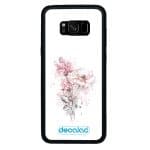 كفر جلاكسي اس 8 بتصميم رسمه ورده