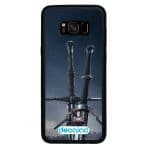 كفر جلاكسي اس 8 بتصميم سيف فضي أفعواني من ذا ويتشر 3 وايلد هانت