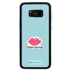 كفر جلاكسي اس 8 بتصميم شفاه جذابه