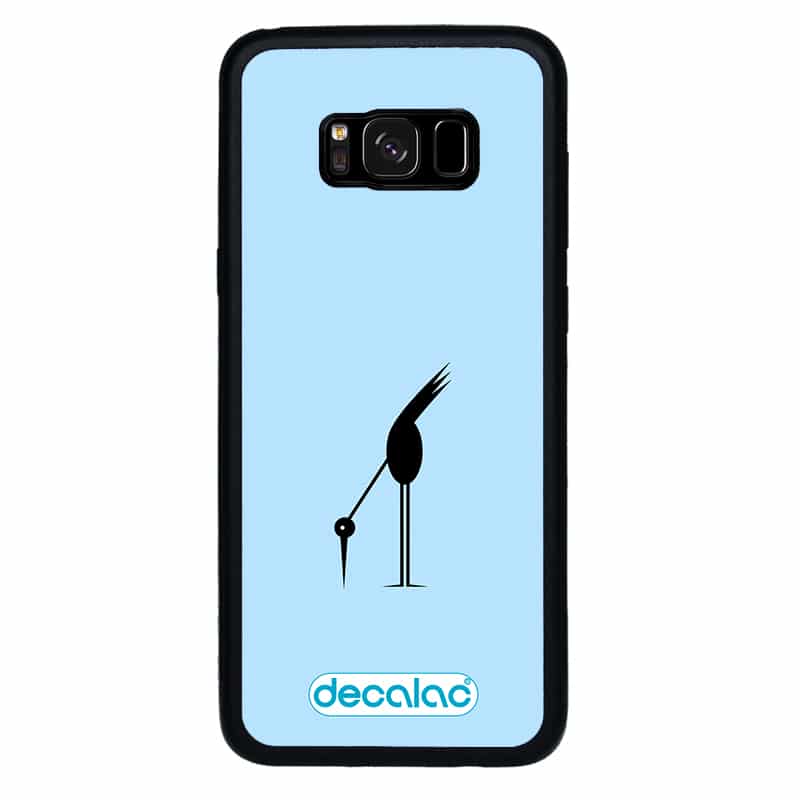 كفر جلاكسي اس 8 بتصميم طائر أسود كفر جلاكسي اس 8 بتصميم طائر أسود