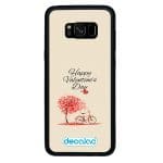 كفر جلاكسي اس 8 بتصميم عيد حب سعيد