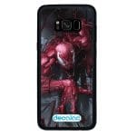 كفر جلاكسي اس 8 بتصميم كارنج سبايدر مان