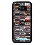 كفر جلاكسي اس 8 بتصميم كاسيت موسيقي