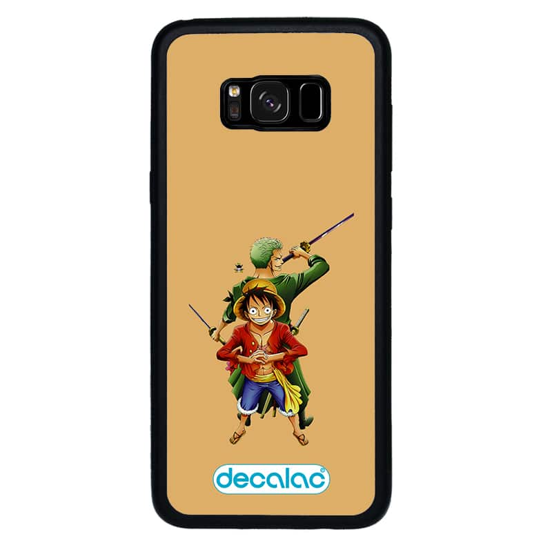 كفر جلاكسي اس 8 بتصميم لوفي و زورو ون بيس كفر جلاكسي اس 8 بتصميم لوفي و زورو ون بيس