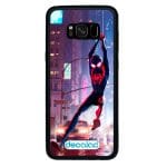 كفر جلاكسي اس 8 بتصميم مايلز مورالز سبايدر مان