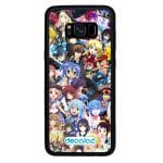 كفر جلاكسي اس 8 بلس بتصميم الشخصيات اللطيفه كل الانميات