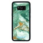 كفر جلاكسي اس 8 بلس بتصميم ذهبي وأخضر