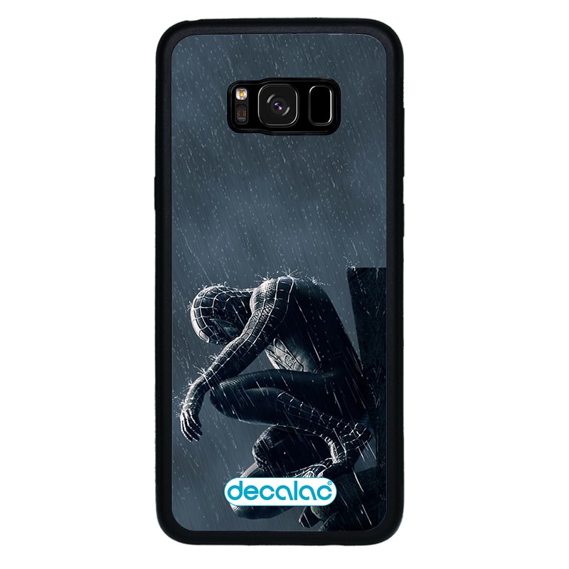 كفر جلاكسي اس 8 بلس بتصميم سبايدر مان الاسود كفر جلاكسي اس 8 بلس بتصميم سبايدر مان الاسود