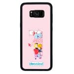 كفر جلاكسي اس 8 بلس بتصميم شخصيات BT21 المحبوبة