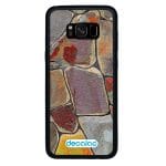 كفر جلاكسي اس 8 بلس بتصميم صخور ملونه