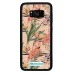 كفر جلاكسي اس 8 بلس بتصميم طائر الفلامنجو