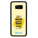 كفر جلاكسي اس 8 بلس بتصميم عبارات انجليزيه