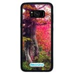 كفر جلاكسي اس 8 بلس بتصميم غابه ورود