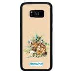 كفر جلاكسي اس 8 بلس بتصميم غزال صغير