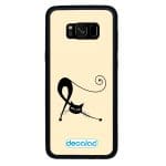 كفر جلاكسي اس 8 بلس بتصميم قطه كرتونيه