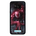 كفر جلاكسي اس 8 بلس بتصميم كارنج سبايدر مان